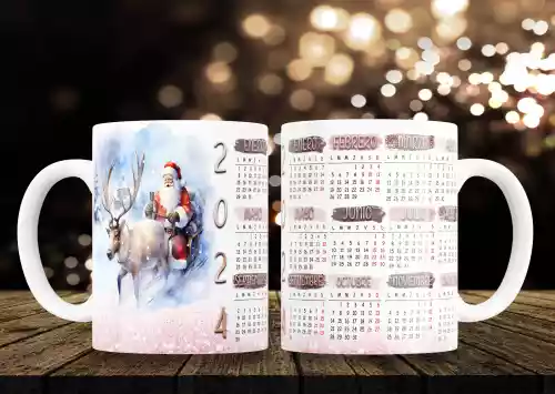 vectores plantilas SANTA CLAUS ,NAVIDAD,FESTIVIDAD,CALENDARIO,